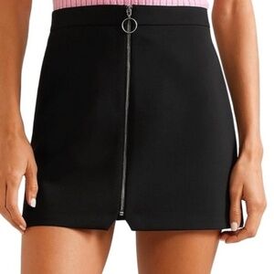 Alice + Olivia Black Mini Pencil Skirt for Work